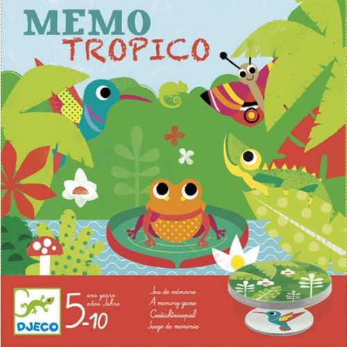 Társasjáték - Esőerdő - Mémo Tropico