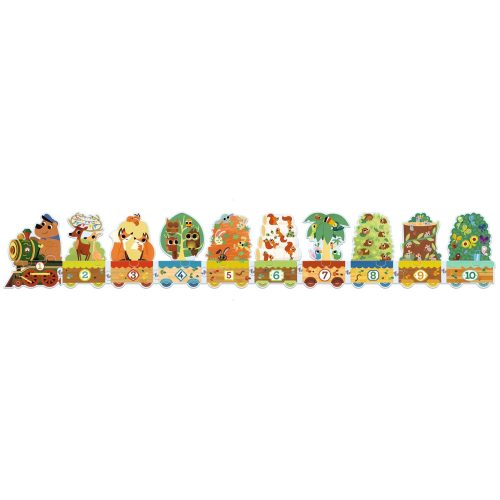 Párosító puzzle - Számoló- I count