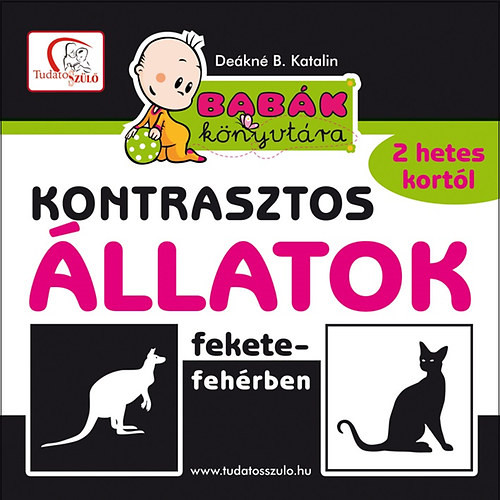 Babák könyvtára - kontrasztos állatok