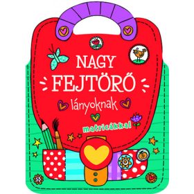 Nagy fejtörő - lányoknak matricákkal
