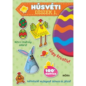   Húsvéti díszek 1. - Pattintsd ki! Hajtogasd! Színezz és játssz!