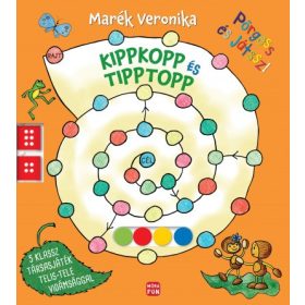   Pörgess és játssz! ? Kippkopp és Tipptopp - 5 klassz társasjáték telis-tele vidámsággal