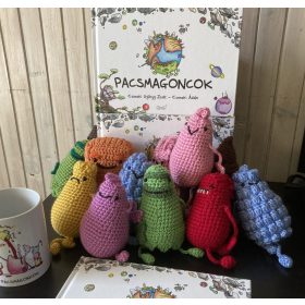 Pacsmagoncok horgolt plüssök